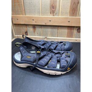 Keen Mens Newport H2 Sandals Size 11 Blue Anatomic Footbed